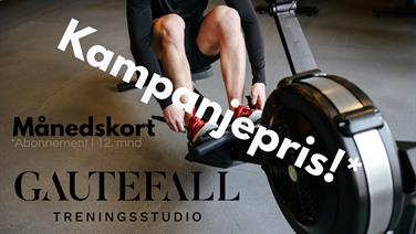 Image for: Kampanje: 30 dager m/12 mnd abo -Treningsstudio QR